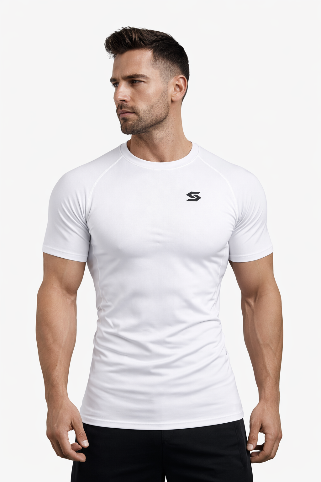 SILENTGYM Performance Shirt - White