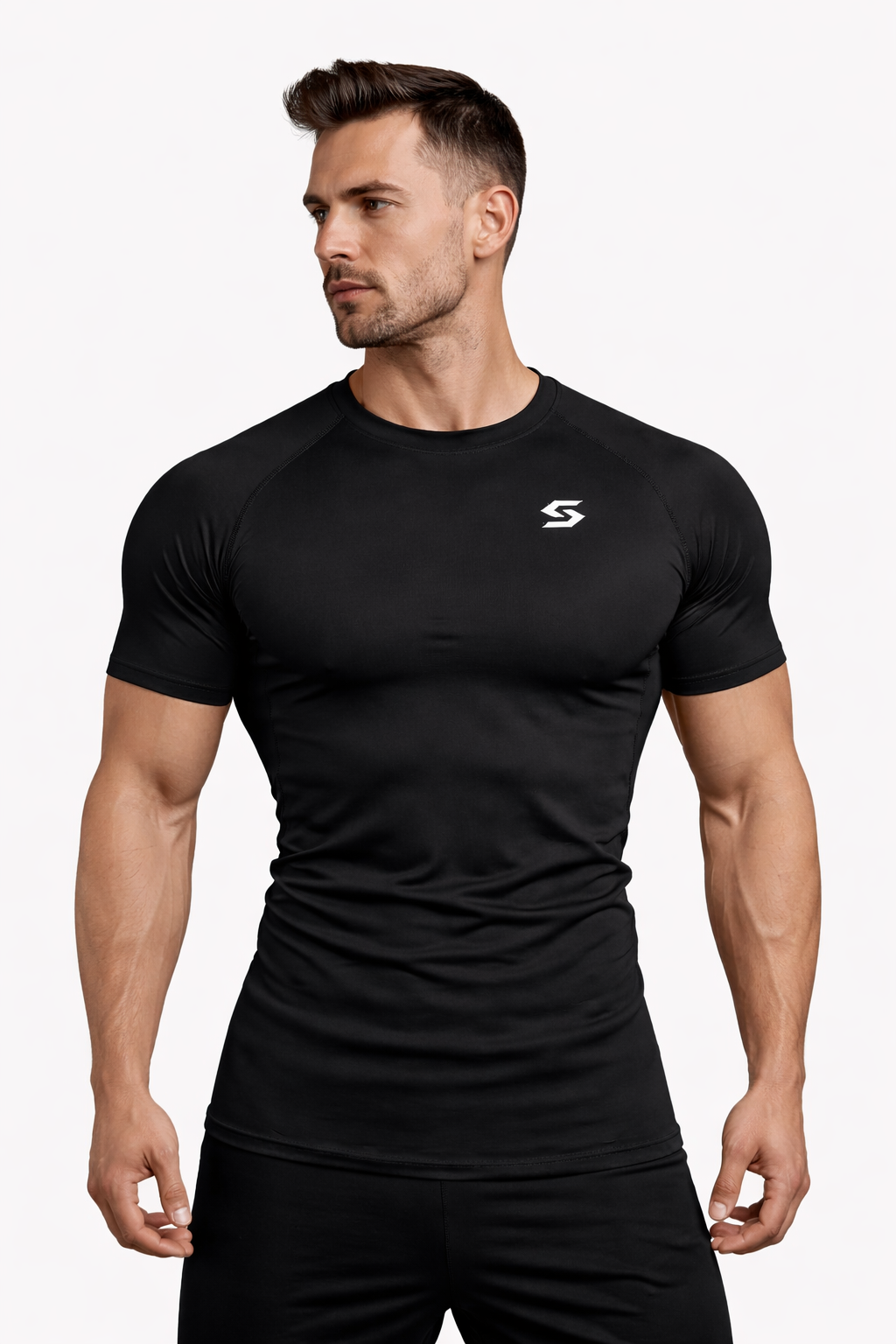 SILENTGYM Performance Shirt – Black